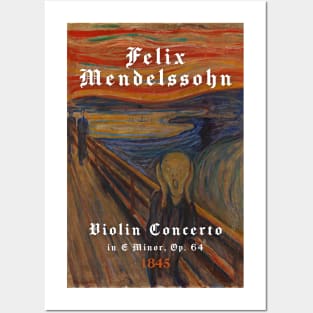 Mendelssohn - Violin Concerto Posters and Art